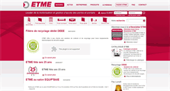 Desktop Screenshot of etme.com